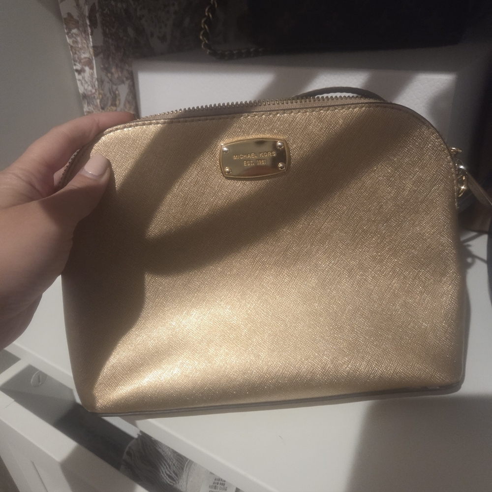 Michael Kors Gold Women's Bag